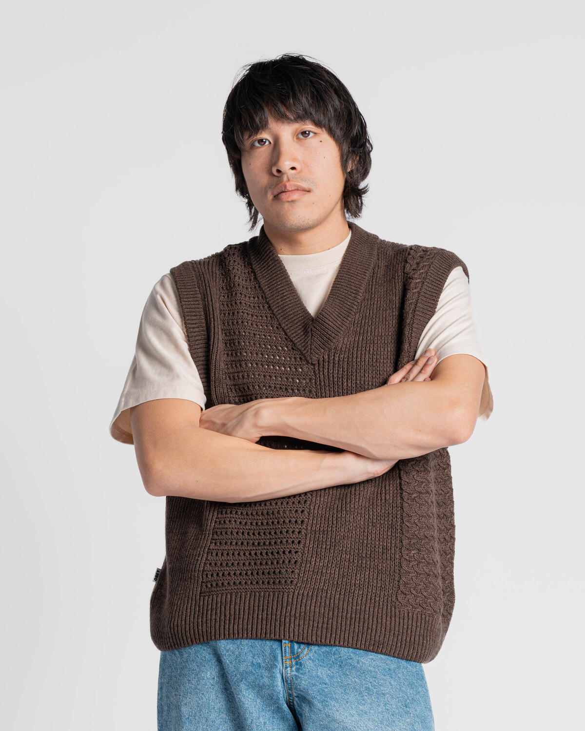 Obey GARRET SWEATER VEST | 151000097-JVA | AFEW STORE